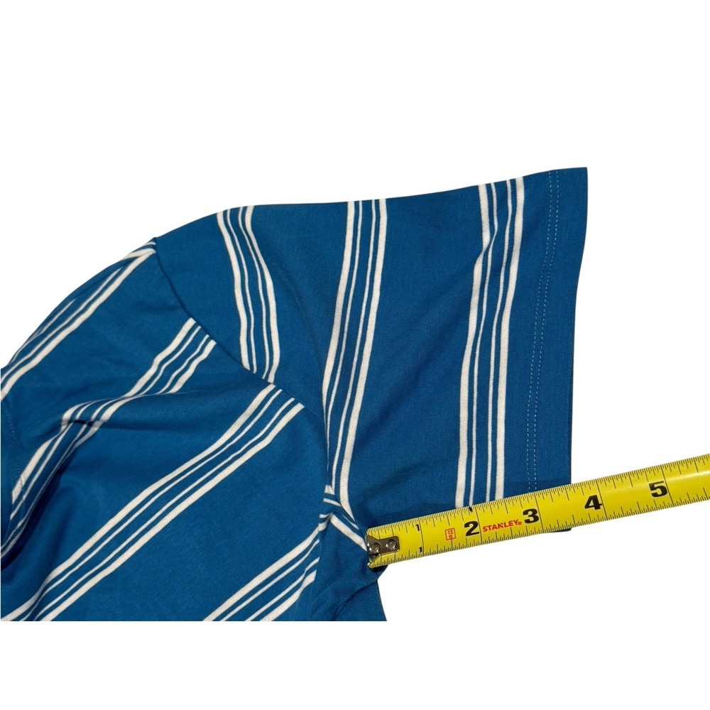 Kule The Modern Tee Women’s M White & Blue Striped Short Sleeve Casual Preppy - Picture 6 of 12